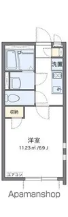 クレイノエブリシンⅡ【1階】の間取り