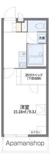 レオパレス博多豊Ⅱ【112号室】の間取り
