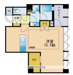 THE APARTMENT HAKATA【603号室】の間取り