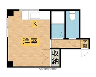 GSW【202号室】の間取り
