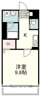 オラシオン稲川【3階】の間取り