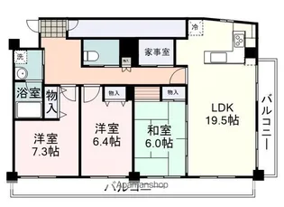 ラックス常磐町【2階】の間取り