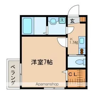 東京都豊島区長崎3丁目【アパート】の間取り