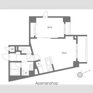 アルティザ自由が丘【1階】の間取り