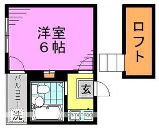 ホワイトパル【1階】の間取り