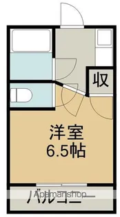 アラカワハイツ清住【2階】の間取り