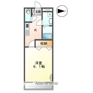プチ・桃【2階】の間取り