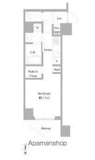 東京都中野区上高田3丁目【マンション】の間取り