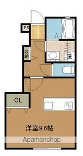 ガランシェール【1階】の間取り