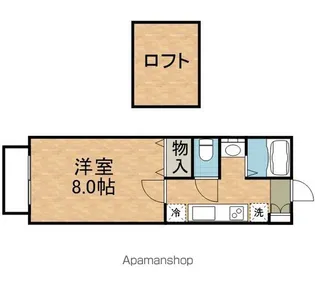 サンヒルズ国見五番館【1階】の間取り