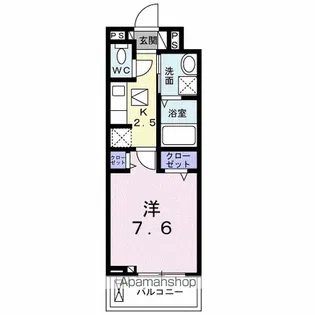 グランドールⅢ【1階】の間取り