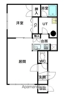 曙プレジデントⅡ【206号室】の間取り
