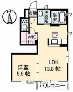 フォルテ A棟【1階】の間取り