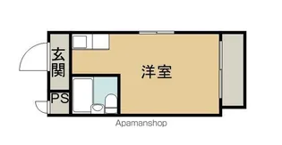 サンウェル琴平【212号室】の間取り