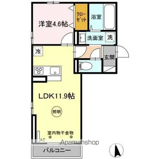 ブレッザ【2階】の間取り