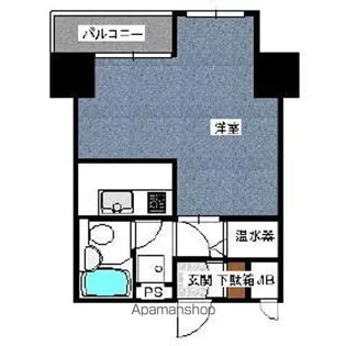 ライオンズマンション中央通【204号室】の間取り