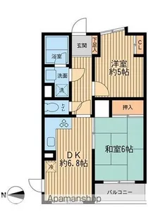 グリーンヒルズ飛鳥山【3階】の間取り