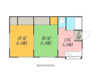 ハウスY・Y【1階】の間取り