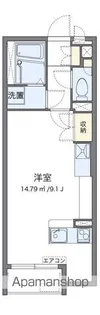 ミランダ宇那木山【104号室】の間取り