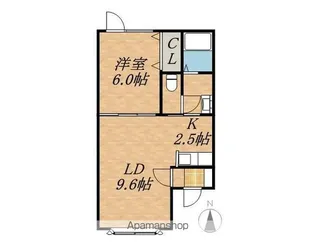 MY HOUSE GOOD RIVERⅡ【2階】の間取り