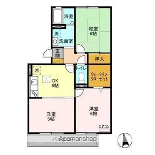 ジュネススズキ【1階】の間取り