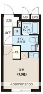 レピュア早稲田レジデンス【3階】の間取り