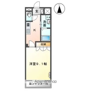 ロイヤル木の家 Ⅱ番館【1階】の間取り