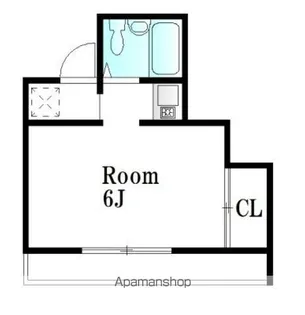 ドゥボナー荏原【405号室】の間取り