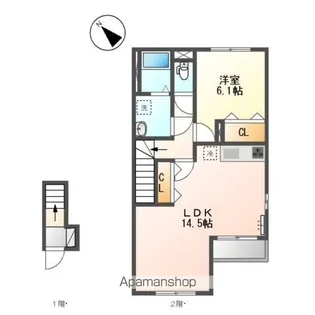 プロニティ【2階】の間取り