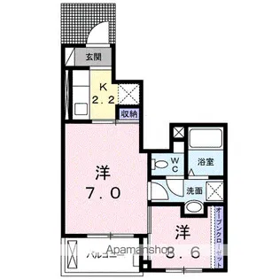 花梨Ⅰ【1階】の間取り