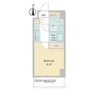 ドゥーエ蕨【7階】の間取り