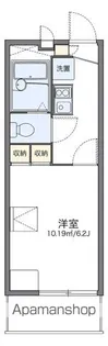 レオパレスFELIX【3階】の間取り