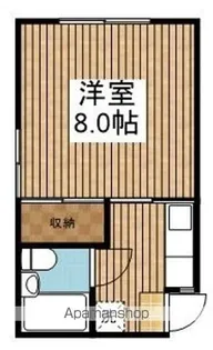 ハイツYAMASYO【3号室】の間取り