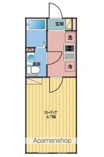 ルミノソ柴又【2階】の間取り