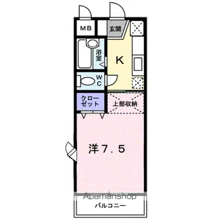 シャルマン外堀【5階】の間取り