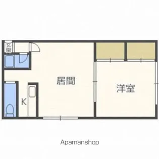 プレステージ【202号室】の間取り