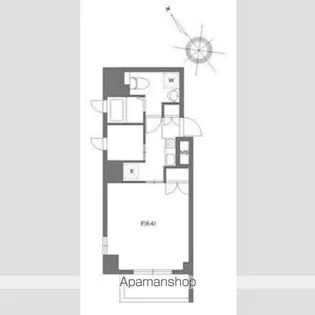 ジュモー京成船橋【4階】の間取り