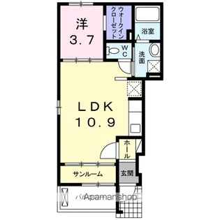 グラン・スイート【1階】の間取り