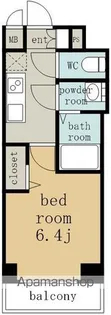 プレサンス広小路通今池【6階】の間取り