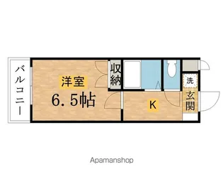 ベル永寿【4階】の間取り