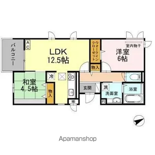 グラン シイズ【1階】の間取り