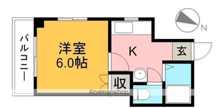 オレンジハイツ【2階】の間取り