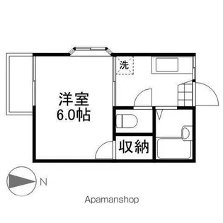 トピア国富けやき通り【206号室】の間取り