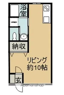 コーポ泉【1階】の間取り