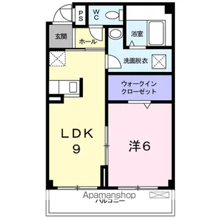エンジェルコート【3階】の間取り