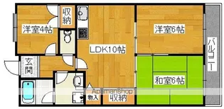 ネイティヴプレイスN’S【303号室】の間取り