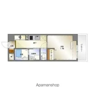 ALBA MASUMIDA【4階】の間取り