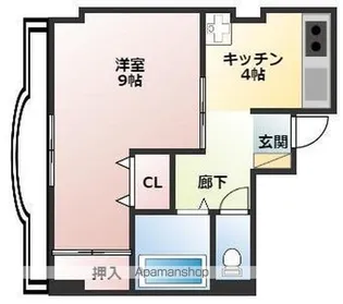 第五正田ビル【301号室】の間取り