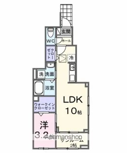 サニースポット【1階】の間取り