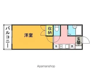 フィオーレ名島【1階】の間取り